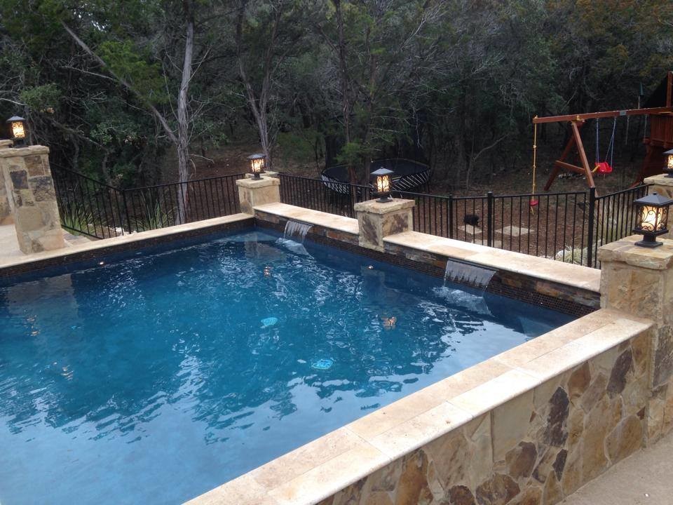 New Braunfels Custom Pools Bradley Signature Pools Schmidt