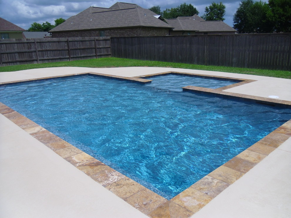 New Gunite Swimming Pool Modern Pool New Orleans by Paradise