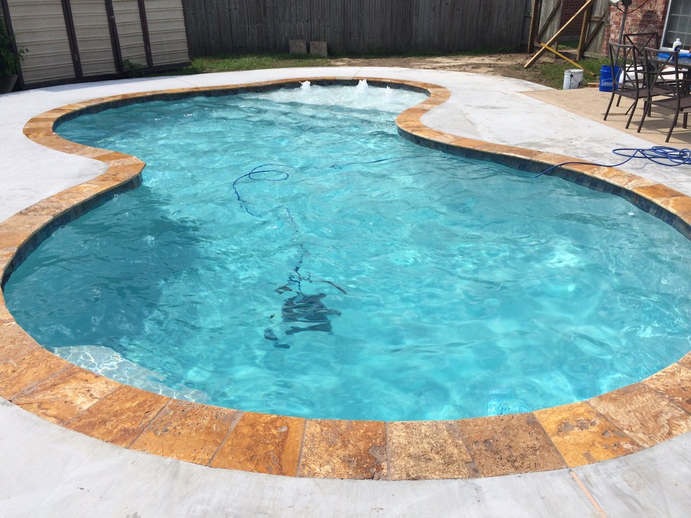 New Gunite Swimming Pool Modern Pool New Orleans by Paradise