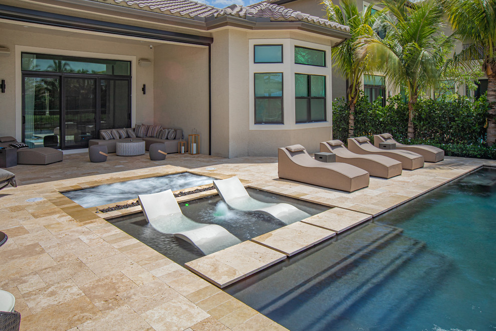 New Modern Pool in Delray Beach - Modern - Pool - Miami - by Van Kirk ...