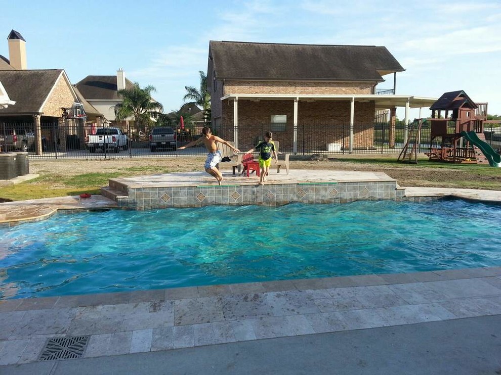 New Orleans InGround Pools Contemporary Pool New Orleans by