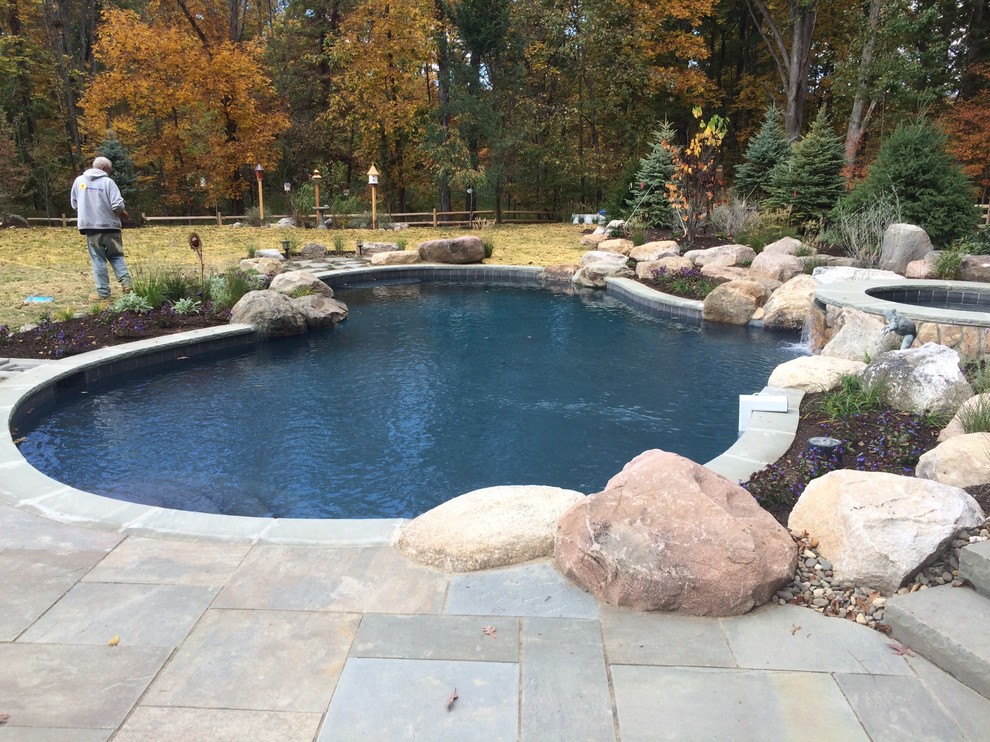 New Paltz Transitional Pool New York by Shelley Hill, Inc. Houzz