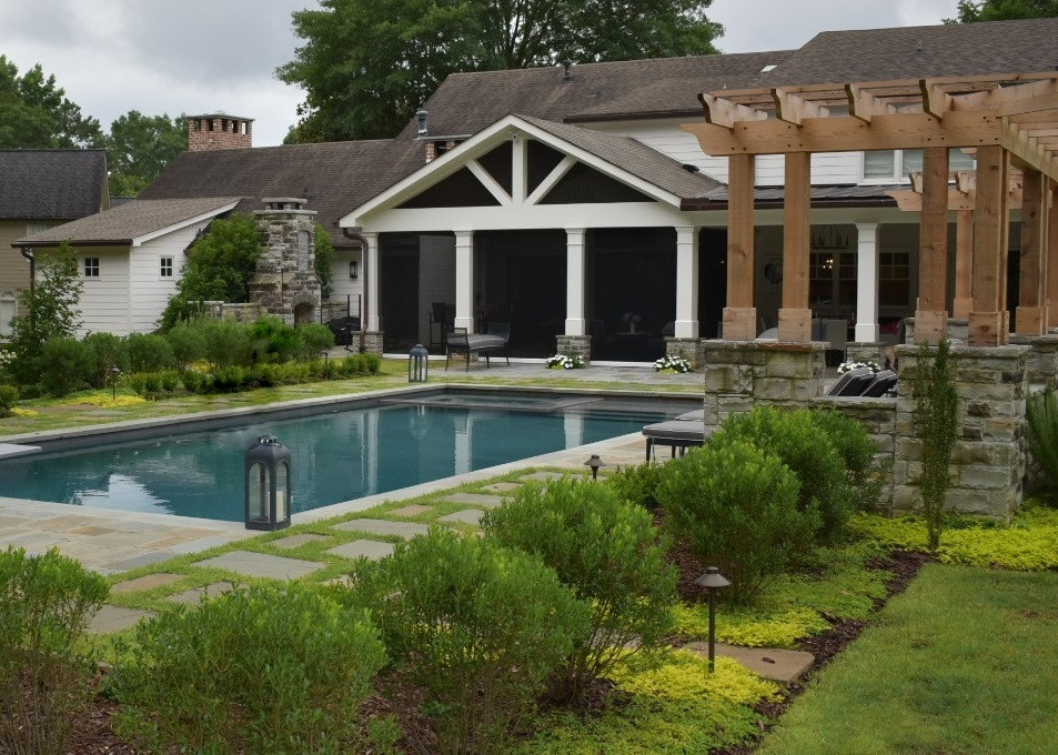 North Atlanta - Traditional - Pool - Atlanta - by Charles Hodges Ltd ...