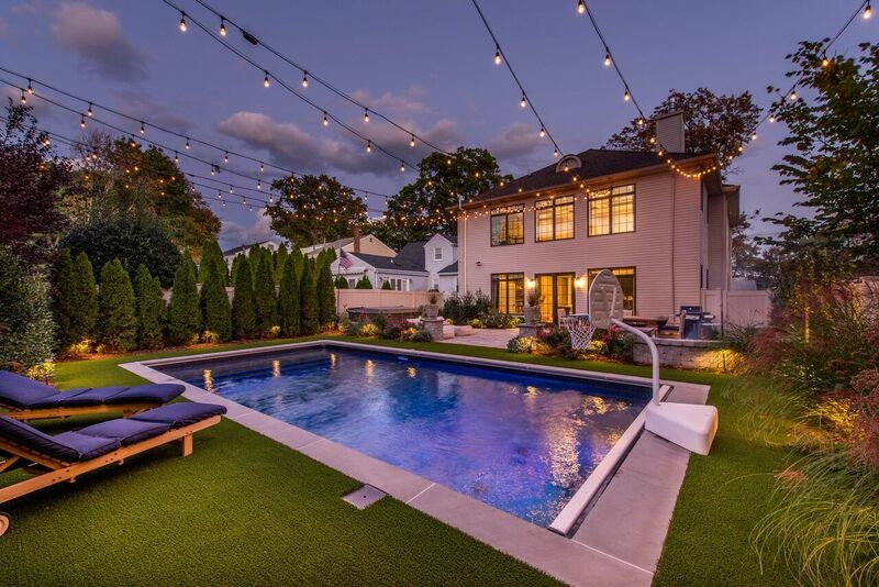 Nutley, Essex County, New Jersey Contemporary Pool New York by