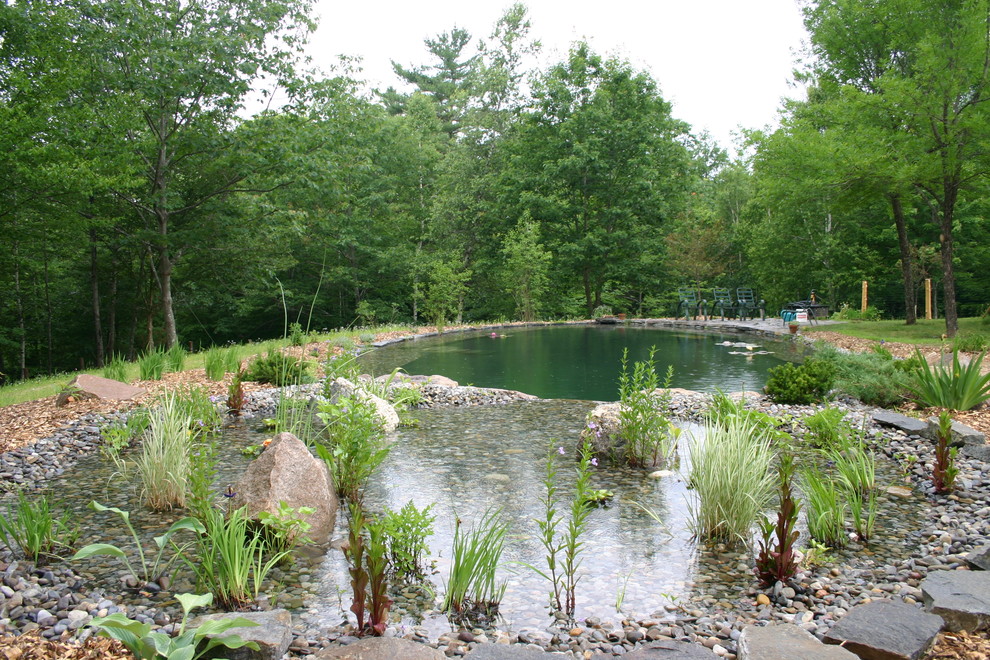 Oasis in the Desert of Maine - Contemporary - Pool - Portland Maine ...
