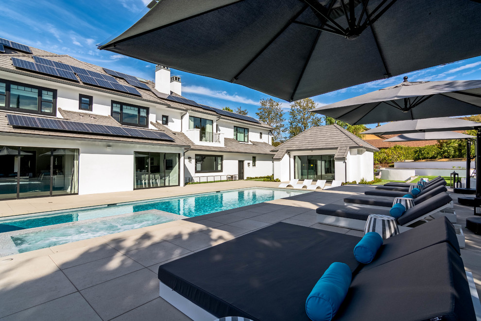 Orange County, CA Modern Pool Orange County by Teserra Outdoors Houzz