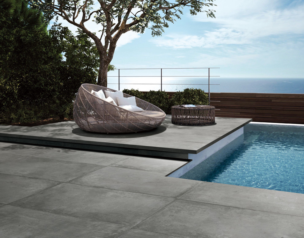 Origin Light Grey Modern Pool  Melbourne by 