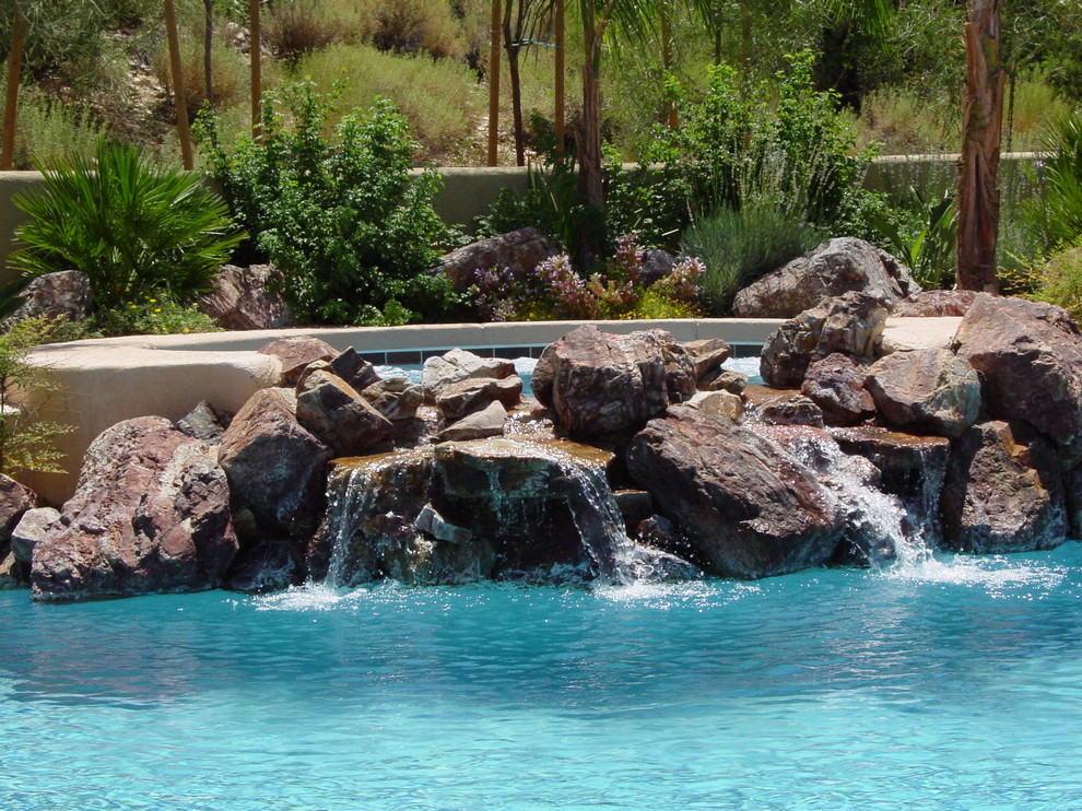 Oro Valley Contemporary Pool Phoenix by Terra Designs, Inc Houzz