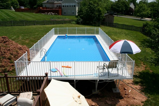 Our Above Ground Pools Swimming Pool Boston By Kayak Taunton Houzz Our Above Ground Pools Swimming Pool, Kayak Above Ground Pools