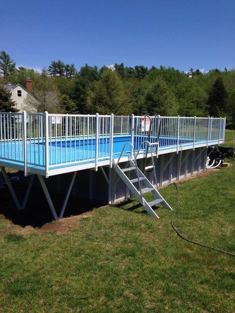 Our Above Ground Pools Piscine Boston Par Kayak Pools Taunton