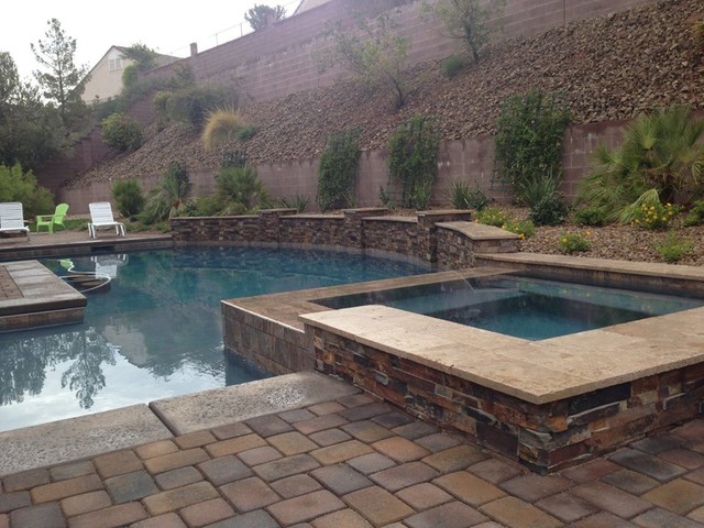 Our Custom Pools - Pool - Las Vegas - By Las Vegas Pools & Spas, Llc 