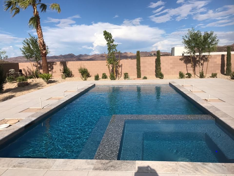Our Custom Pools Southwestern Pool Las Vegas by Las Vegas Pools