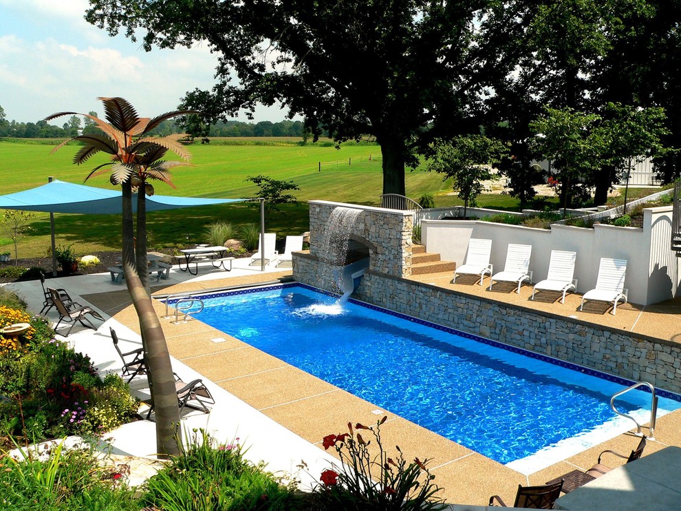 Our Pools and Spas Traditional Pool Indianapolis by Grimes