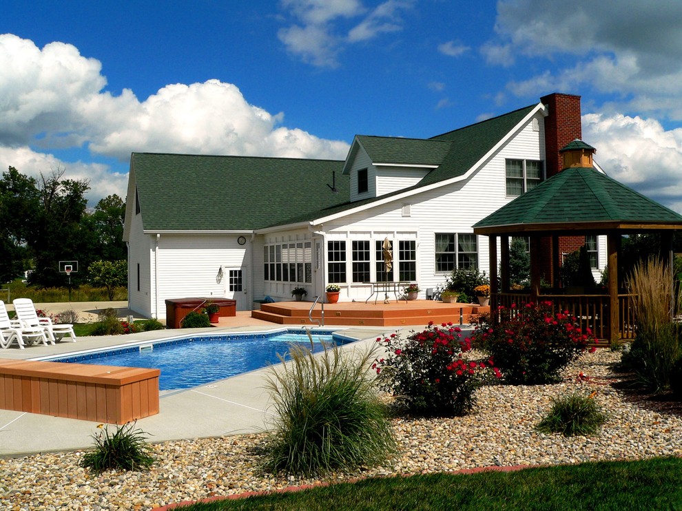 Our Pools and Spas Traditional Pool Indianapolis by Grimes