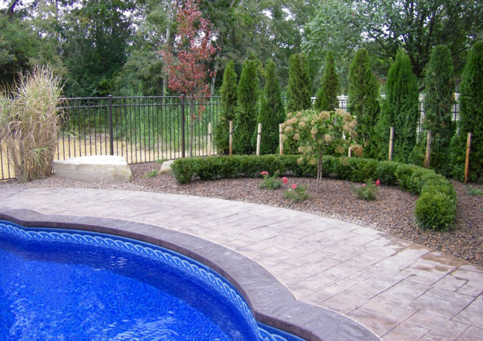 Our Work - Traditional - Pool - Detroit - by D&E Landscaping & Grading ...