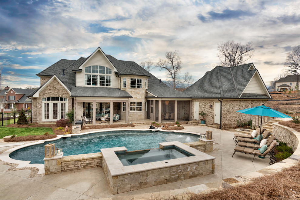 Outdoor Living Greenville, SC Transitional Pool Other by