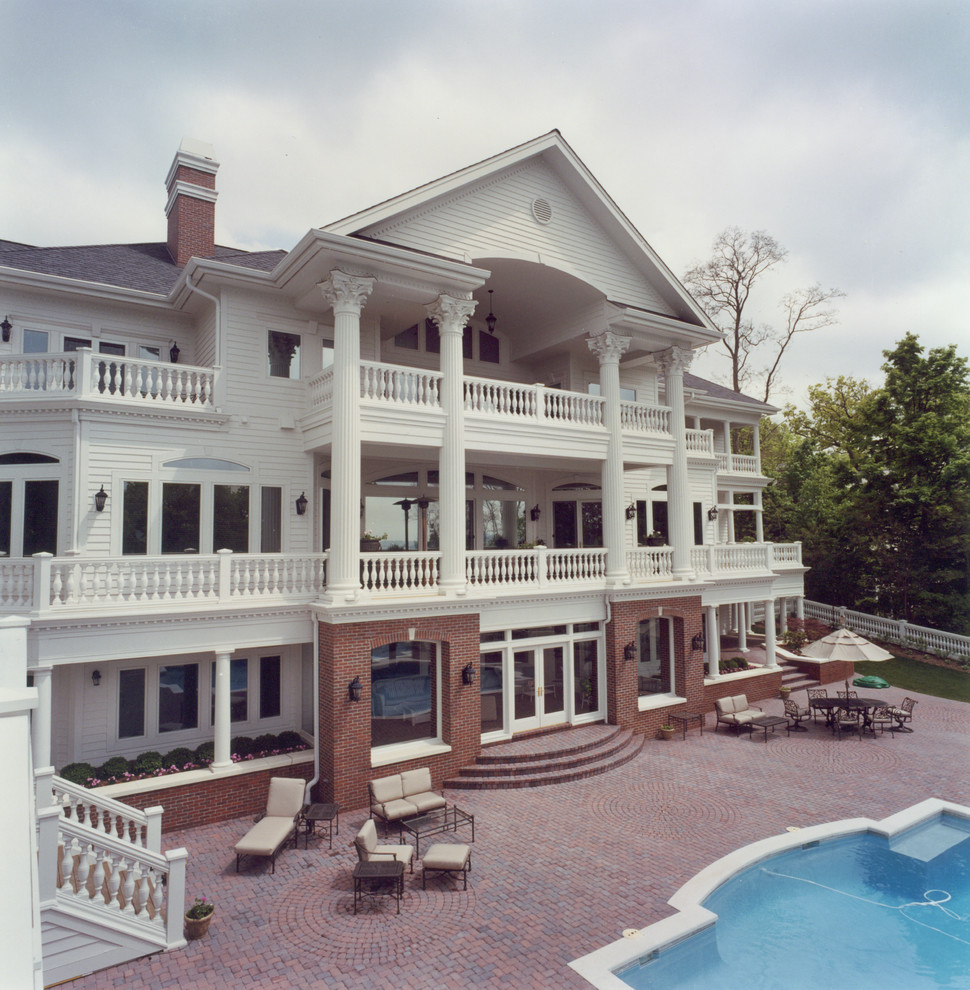 Outdoor Living Space, Lake Geneva, Wi Traditional Pool Milwaukee