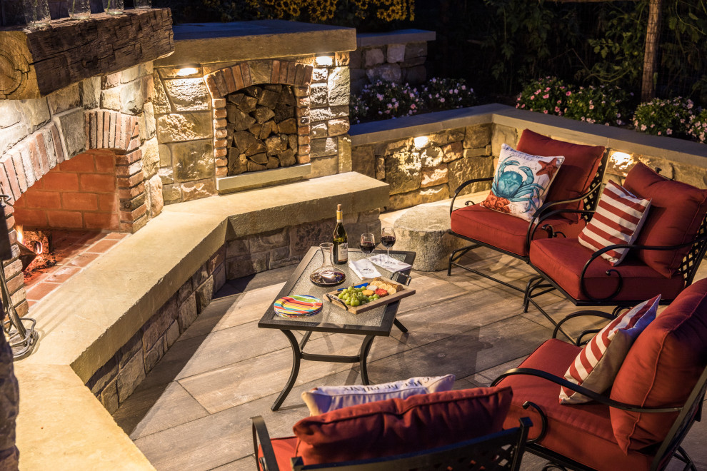 Outdoor Porcelain Tile Pool/Patio Design Contemporary Patio New