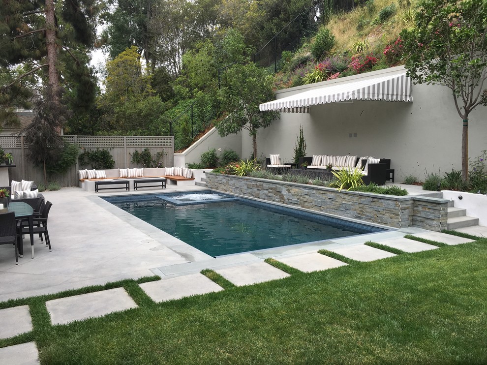 Pacific Palisade - Transitional - Pool - Los Angeles - by Flexi Tech ...