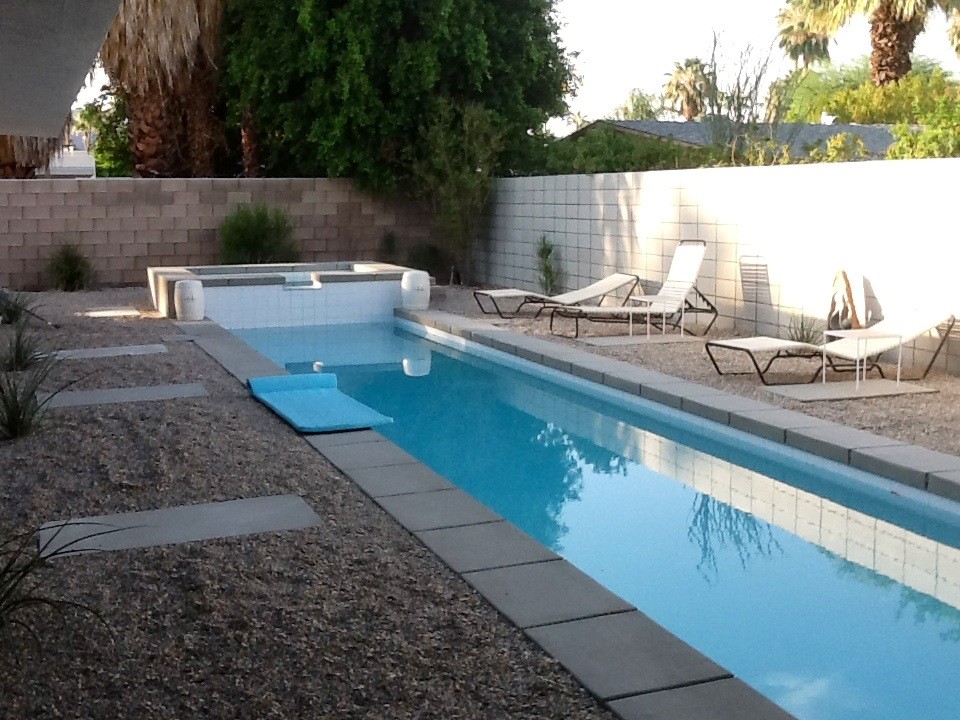 Example of a 1950s pool design in Los Angeles