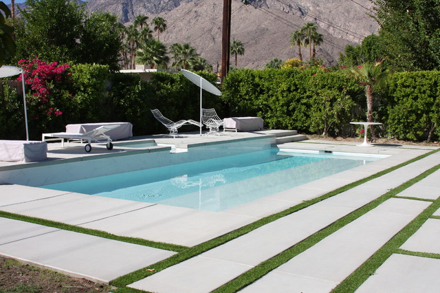 Palm Springs Pool & Spa Design - Moderno - Piscina - Los Ángeles - de  Kancun Pools & Spas | Houzz