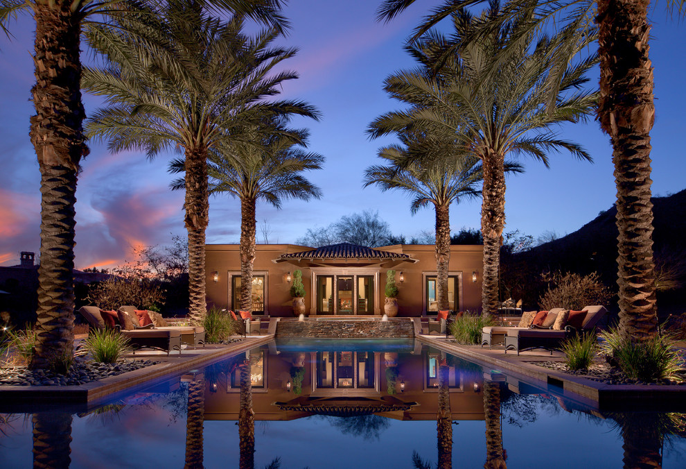 Paradise Valley Casita Guest House Traditional Pool Phoenix by