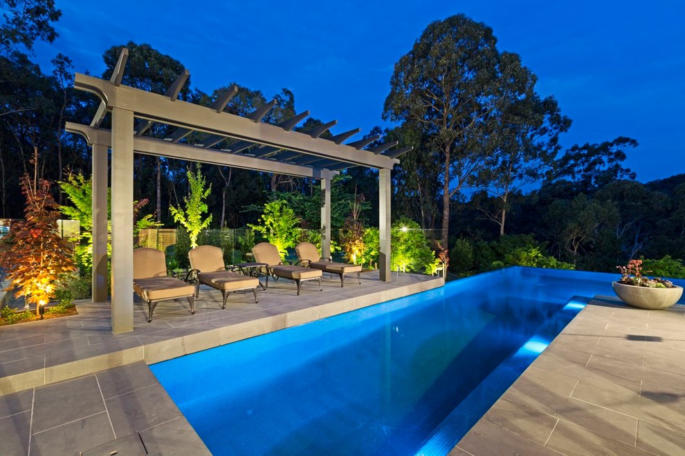 Moderner Pool in Melbourne