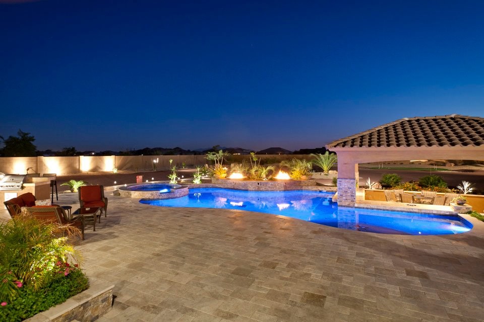 Parrott Southwestern Pool Phoenix by Palo Verde Pools & Outdoor