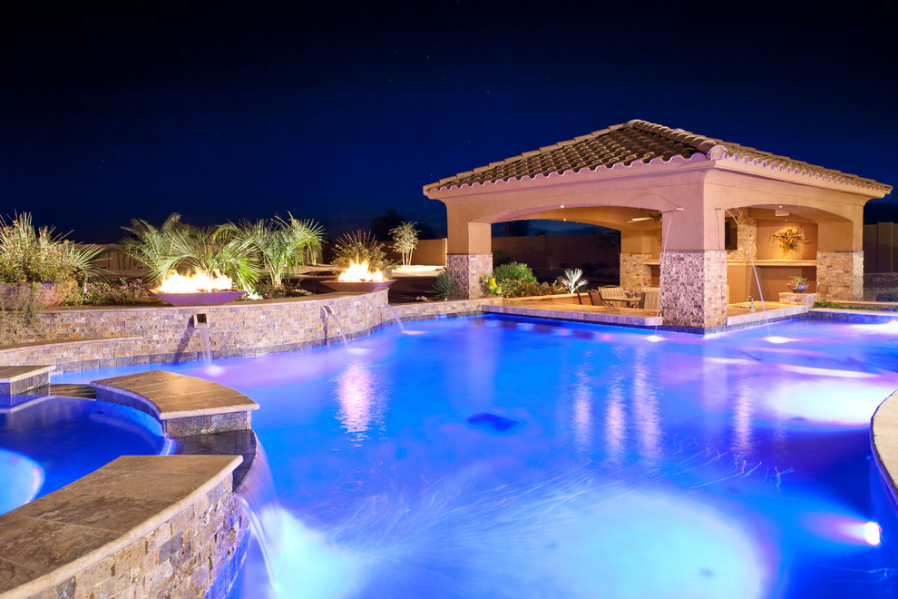 Parrott Contemporary Pool Phoenix by Palo Verde Pools & Outdoor