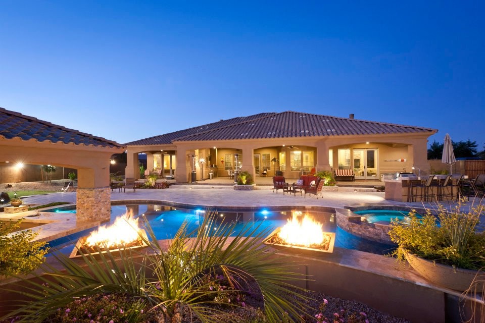 Parrott Southwestern Pool Phoenix by Palo Verde Pools & Outdoor