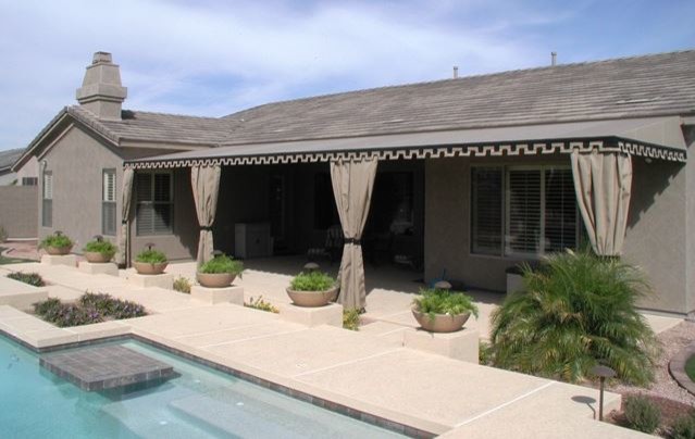 Example of a classic pool design in Phoenix