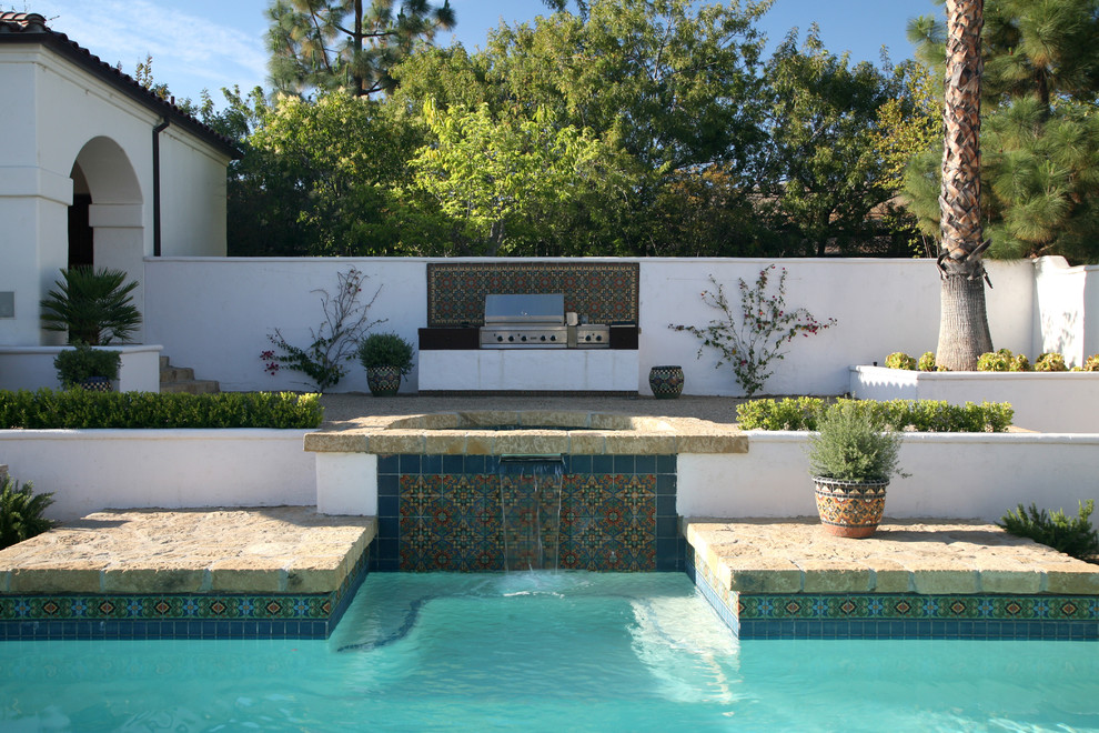 Peagravel Pool Mediterranean Pool Los Angeles by Paul