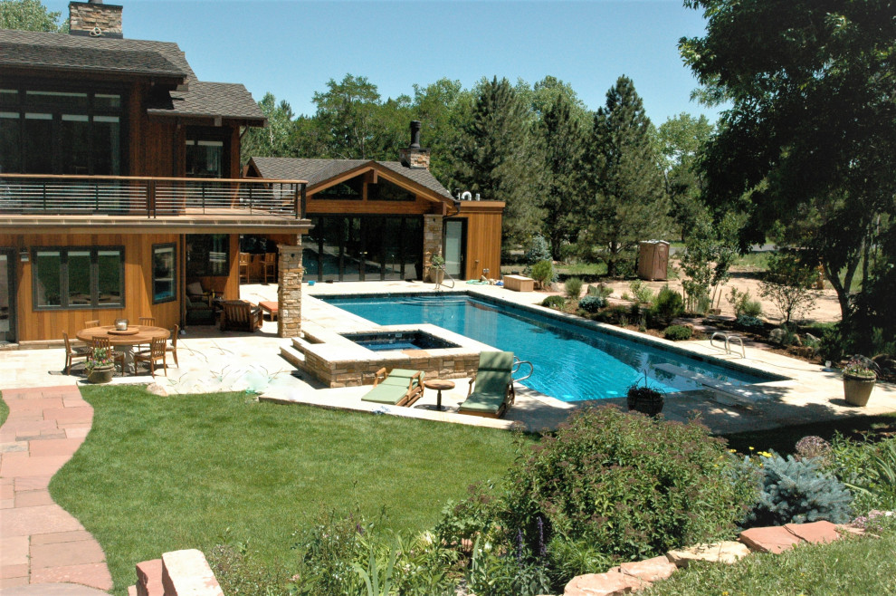 Perfect Party Pool Denver By Aquality Construction Houzz