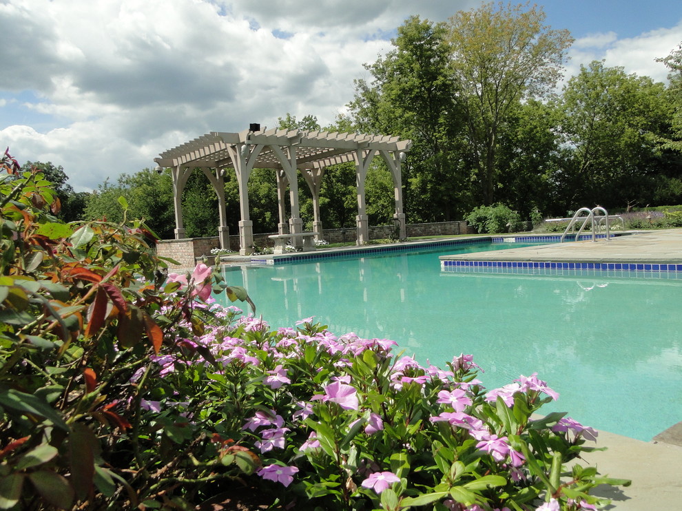 Pewaukee Outdoor Living Space Traditional Pool Milwaukee by American Landscape Houzz