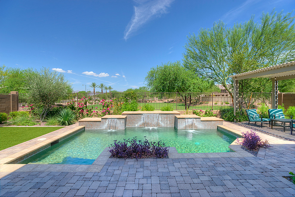 Phoenix, Arizona | Hacienda Sienna - Greer Ranch Pool - Pool - Dallas ...