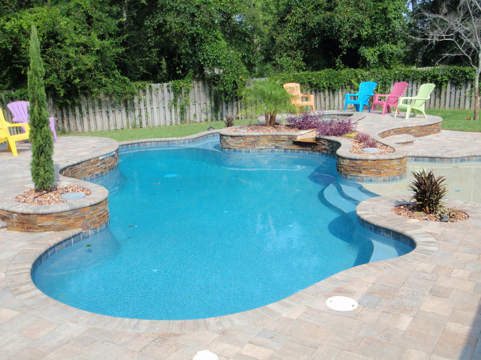 Photo albumn of our pools Traditional Pool Jacksonville by