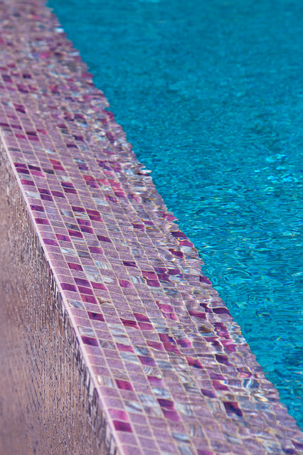 Pink Pool Tiles - Not as strange as it sounds. - Modern - Pool - Sydney