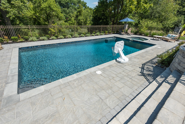 Pool and Patio Colts Neck NJ - Modern - Swimming Pool & Hot Tub - New ...