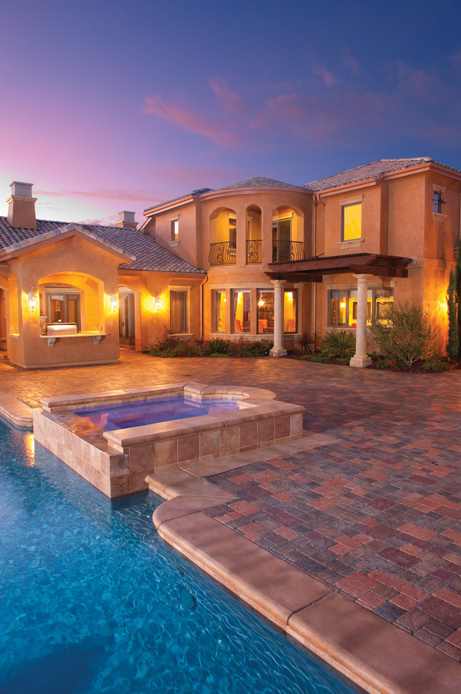 Pool and Patio Pavers by Basalite - Traditional - Pool - Sacramento ...