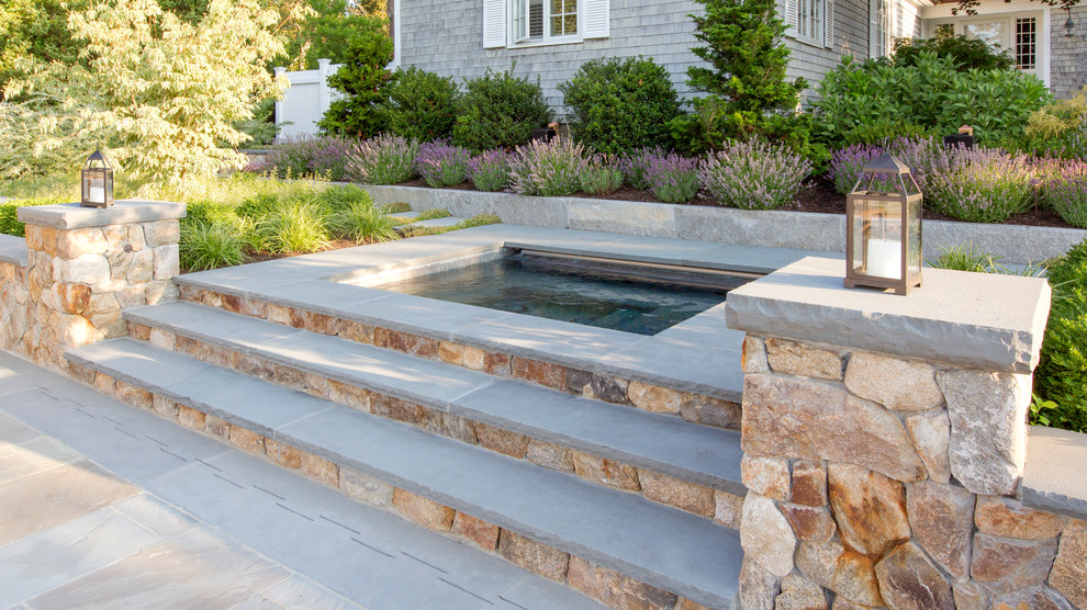 Pool and Spa Traditional Pool Boston by The Schumacher