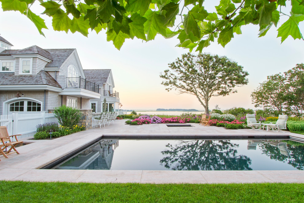 Pool and Spa Traditional Pool Boston by The Schumacher