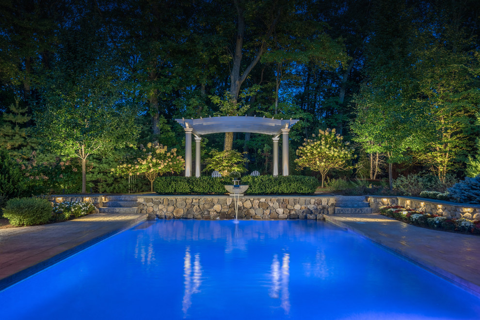 Pool Area Lighting Traditional Pool Boston by Northern Outdoor