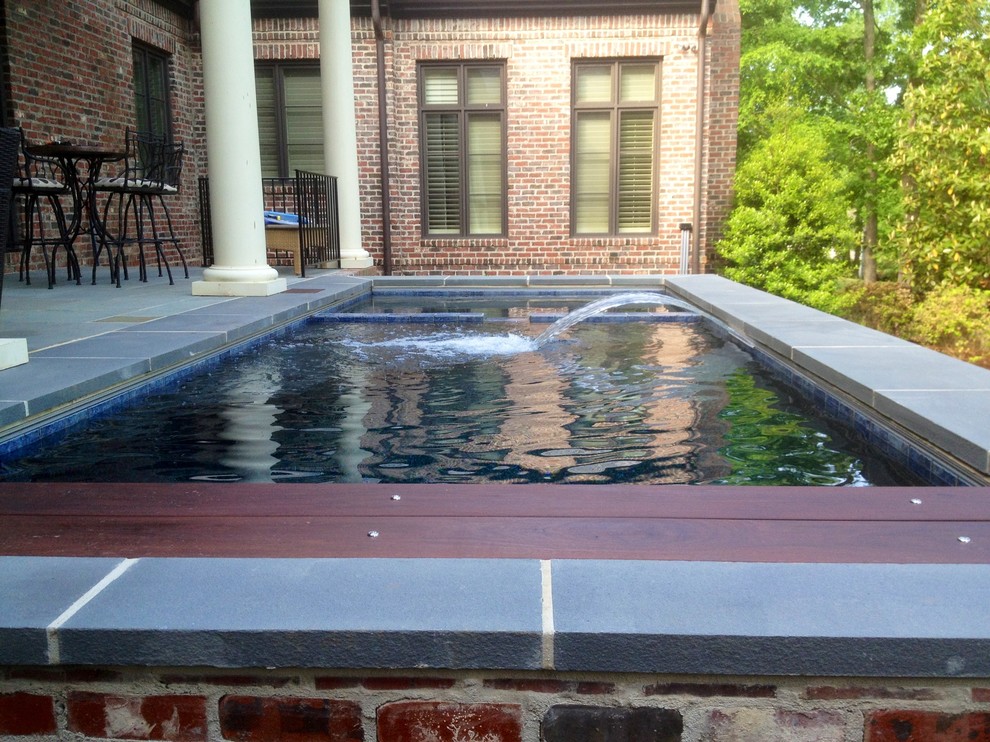 Elegant pool photo in Raleigh