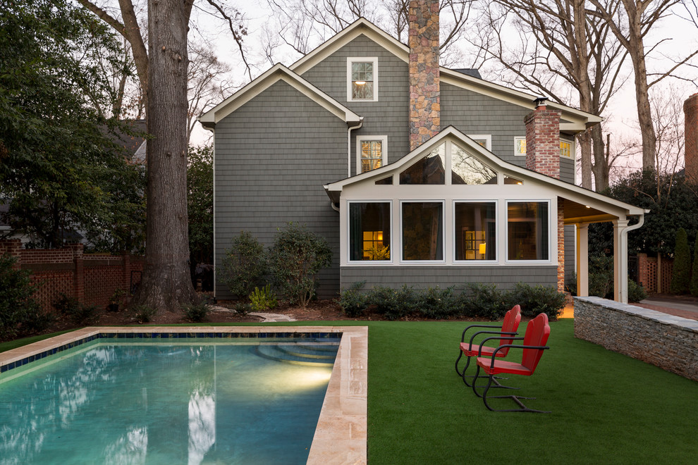 Klassischer Pool in Charlotte
