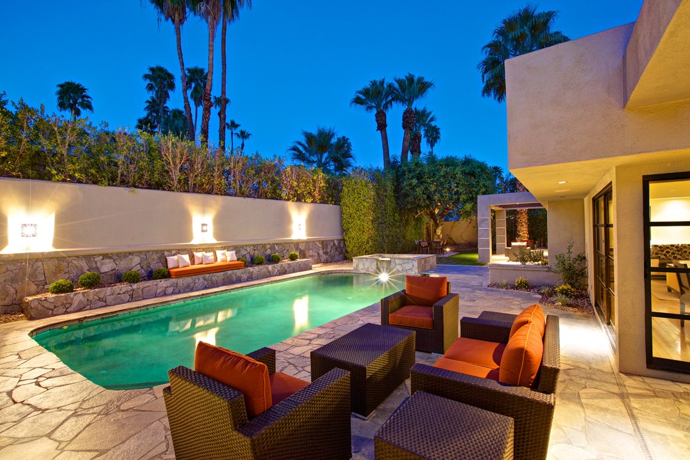 POOL HOME REMODEL IN PALM SPRINGS CALIFORNIA - Contemporary - Pool ...