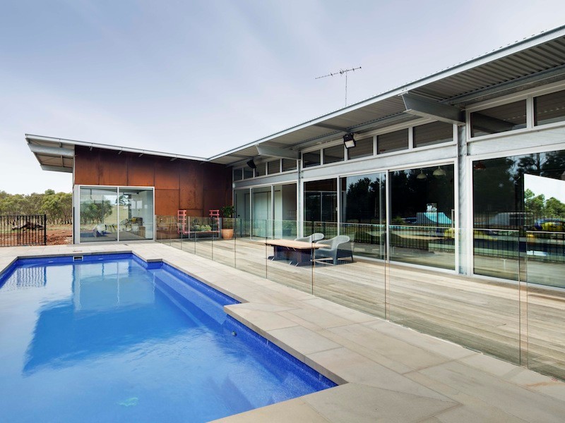 This is an example of an urban swimming pool in Geelong.