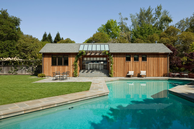 Pool House - Modern - Pools - San Francisco - von Richardson Pribuss