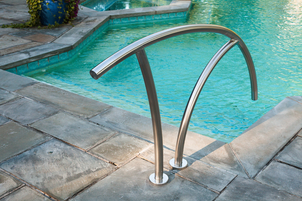 Pool Ladders & Rails Contemporary Pool Portland by S.R.Smith