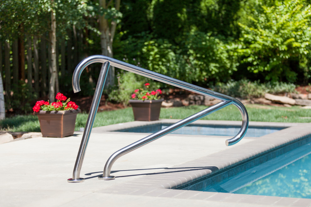 Pool Ladders & Rails - Contemporary - Pool - Portland - by S.R.Smith ...