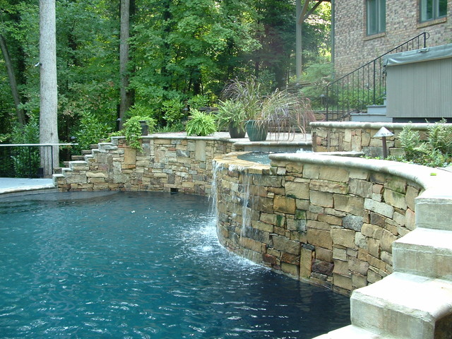 building a pool on a slope